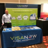 VISANOW booth at the TechServe Alliance 2016